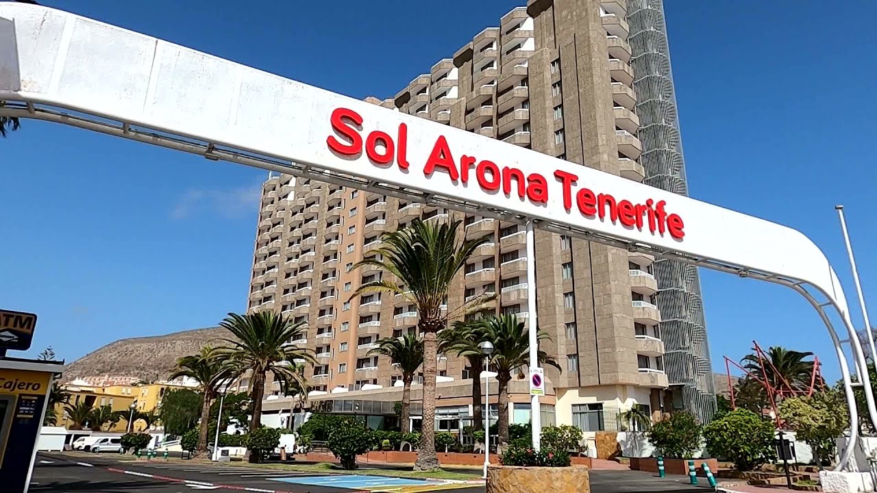 Sol Arona hotel entrance